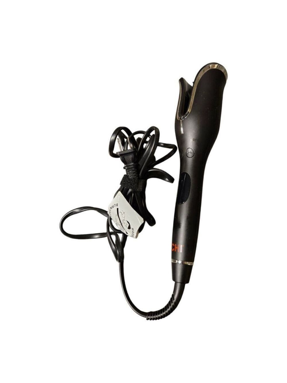 Women's CHI Black Automatic Rotating Hair Curler One Size - Picture 7 of 10